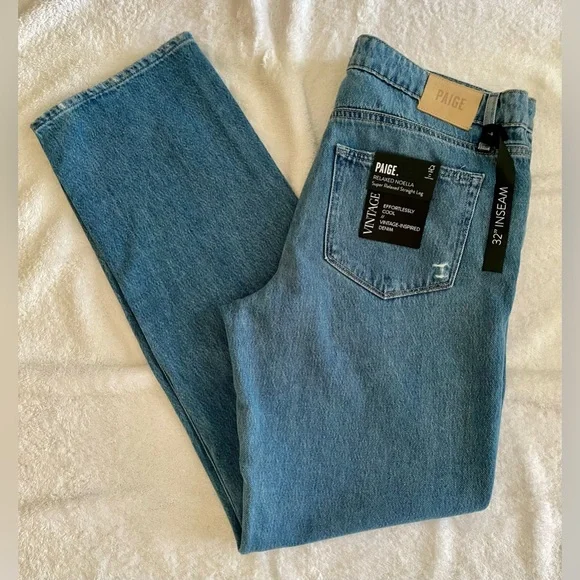 NWT PAIGE Relaxed Noella Vintage Jeans, Size 29 - Picture 4 of 6